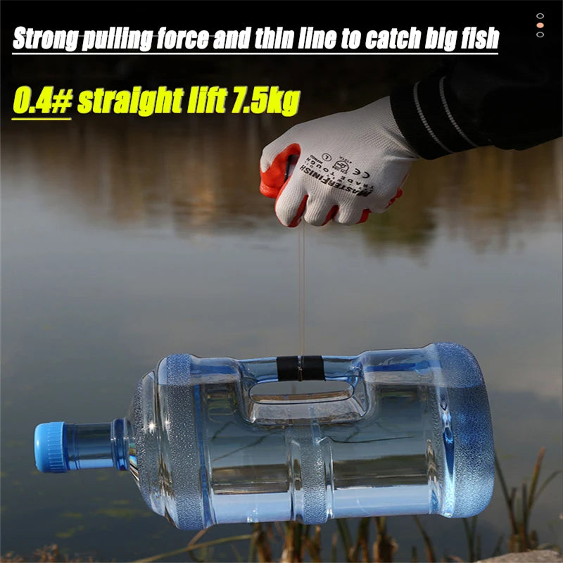 ZUKIBO FEIKE-Micro ligne de pêche tressée en PE, 0.05mm, 1000m, matériel japonais ultra fin, super bain, multimessieurs, carpe