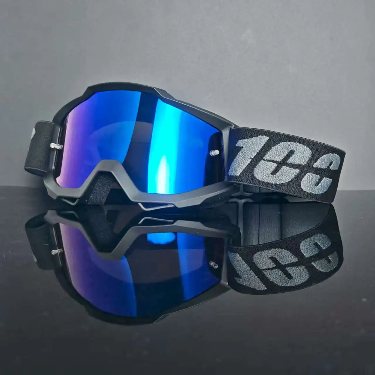 Lunettes Moto Course Anti-Poussière Coupe-Vent — Motocross Cyclisme Ski
