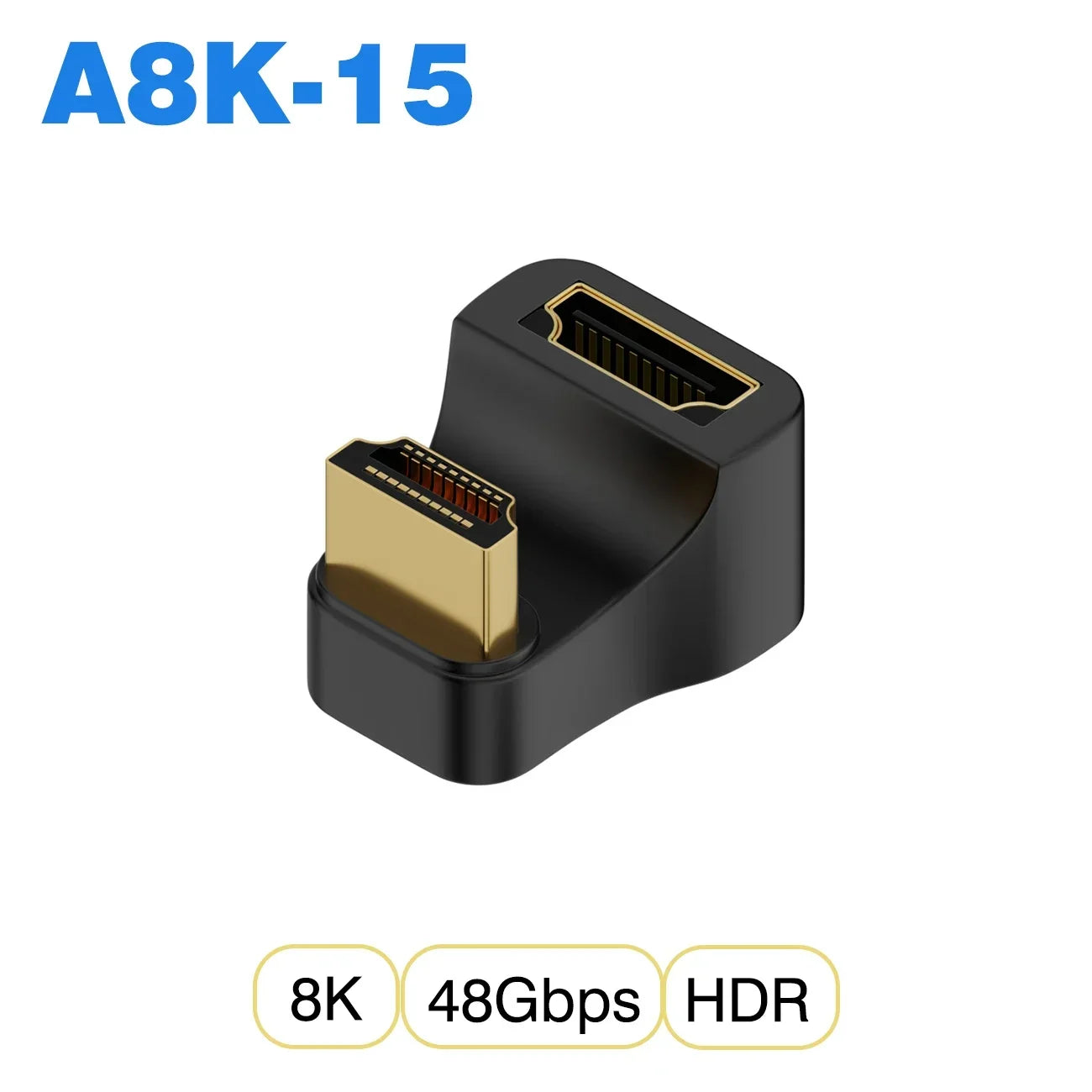 Mini/Micro HDMI to HDMI 2.1 48Gbps 8K60HZ 4K120HZ Converter for Projector HDTV PS4 PS5 Laptop