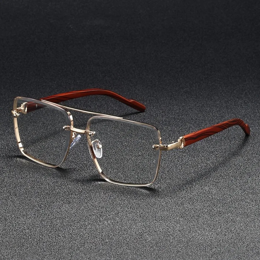 Lunettes de soleil carrées pour hommes — vintage, femmes, mode, rétro, 2025