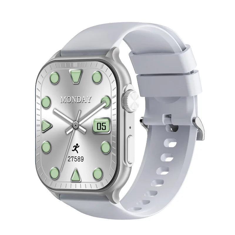 Reloj inteligente Lenovo, reloj deportivo con pulsómetro, pantalla táctil completa, llamadas BT