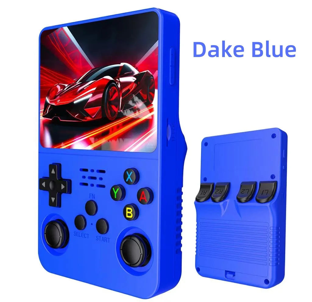 BOYHOM 64G 128G R36S Retro Handheld Game Console Linux System 3.5 Inch IPS Portable Pocket Player 64GB Video Games Kids Gifts