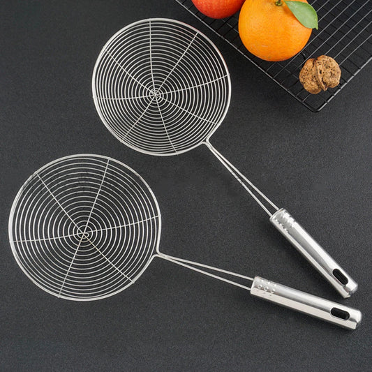 Écumoire naren acier inoxydable, filtre à maille, marmite à huile, ustensiles de cuisine, passoire frite, passoire de cuisine, outil de cuisson