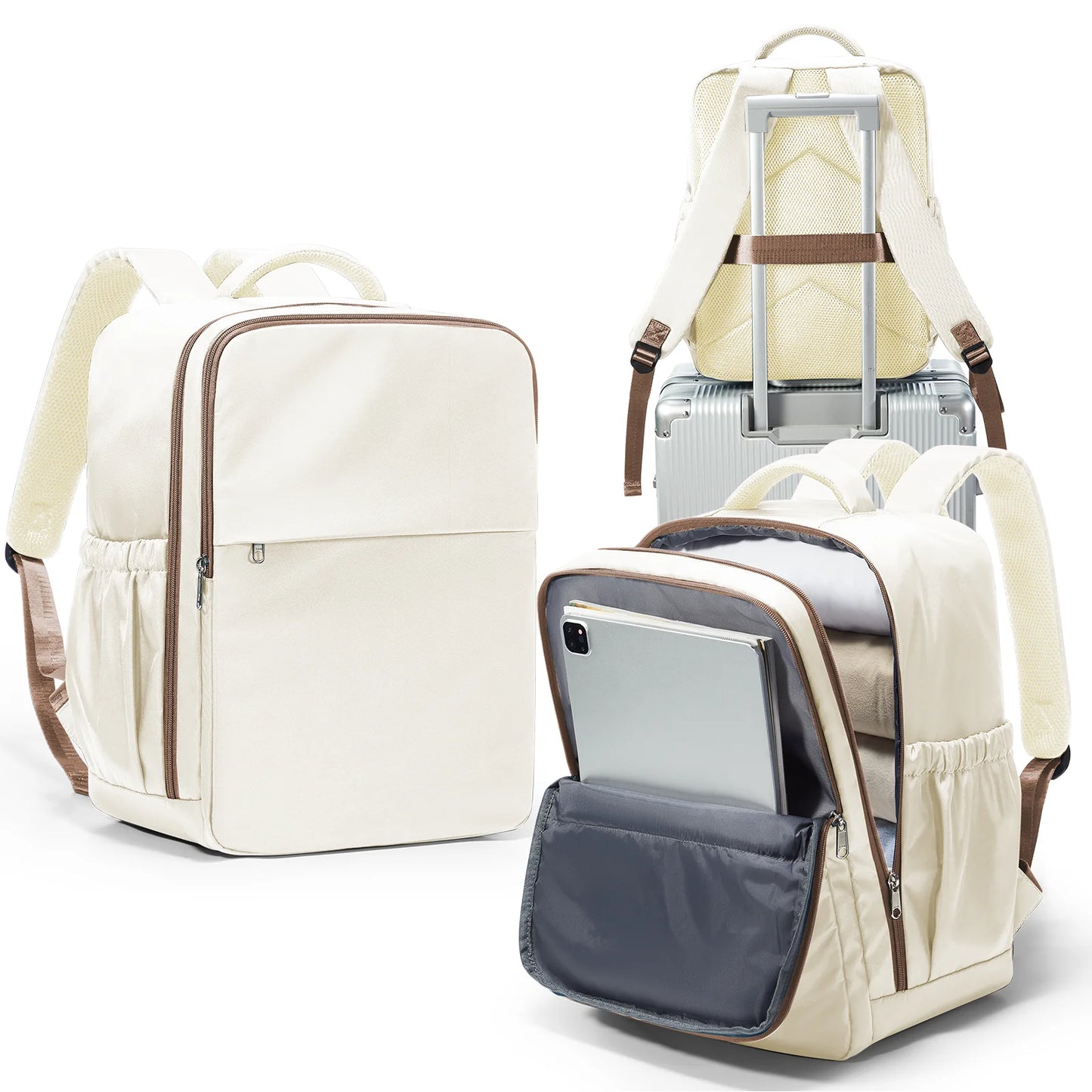 Sac à Dos Voyage Cabine 40x30x20 — Résistant À l’Eau Grande Capacité Ordinateur