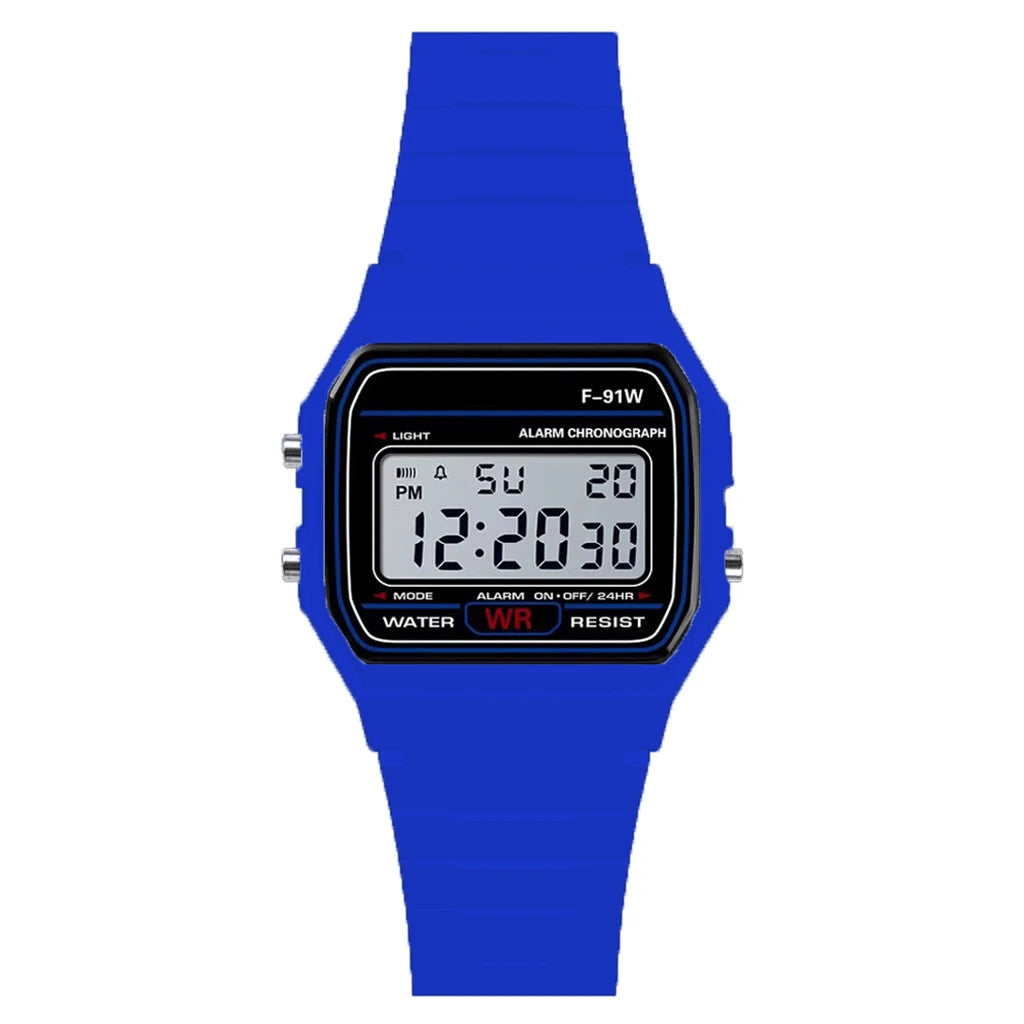 Montre Militaire Analogique Numérique LED Étanche — Sport Alarme Homme Femme