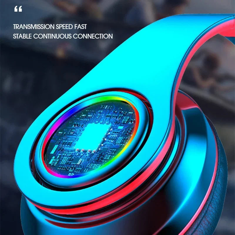 Foldable Bluetooth Sauna Headsets with Mic, Wireless Earphones, Stereo, TF Card Support, FM, for Xiaomi, iPhone, Samsung Phone