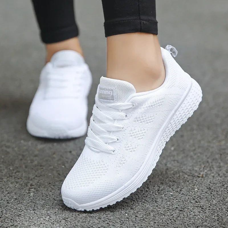 Women's Shoes Fashion Sneakers Women's Tennis Sports Shoes Designer Shoes Women's White Women's Casual Flat Shoes Sneakers