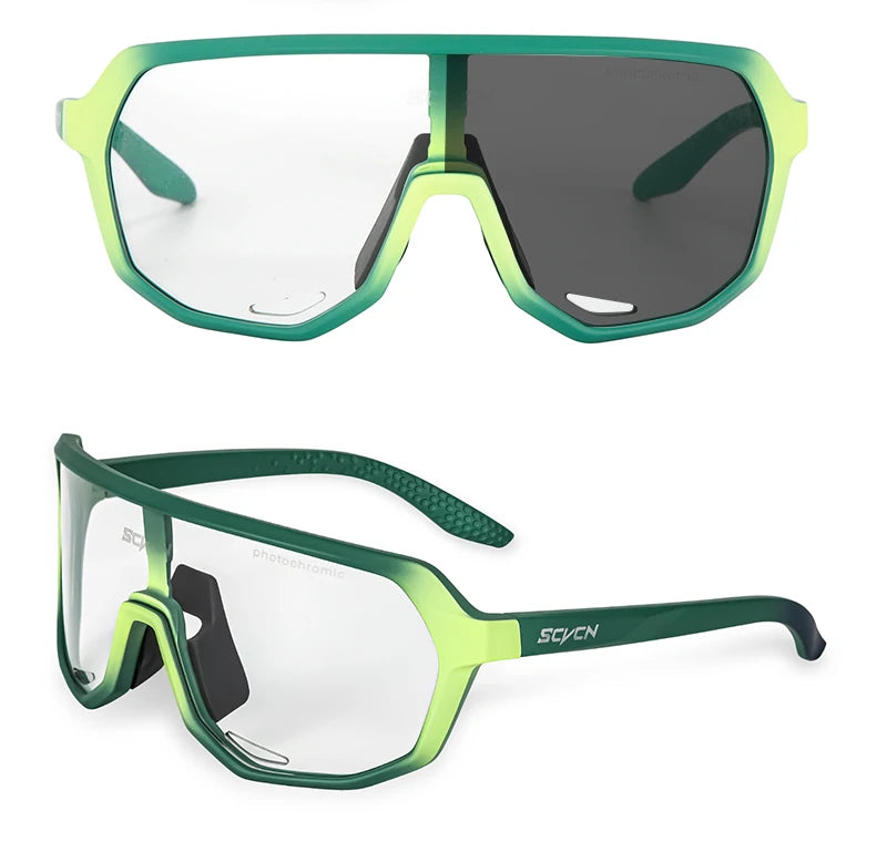 Lunettes de Soleil Sport UV400 — Vélo, Randonnée & Escalade Homme Femme