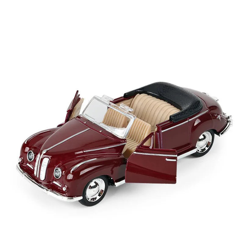 1:32 Diecast Alloy Classic Model Cars Vintage Alloy Toy Car Minicar Collection Retro Model Art Old Car Toys for Boys Gift
