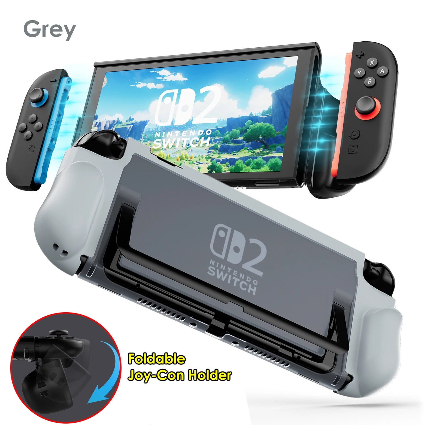 Étui de protection pour console portable 2025 — housse TPU, anti-rayures, absorption des chocs, poignée ergonomique