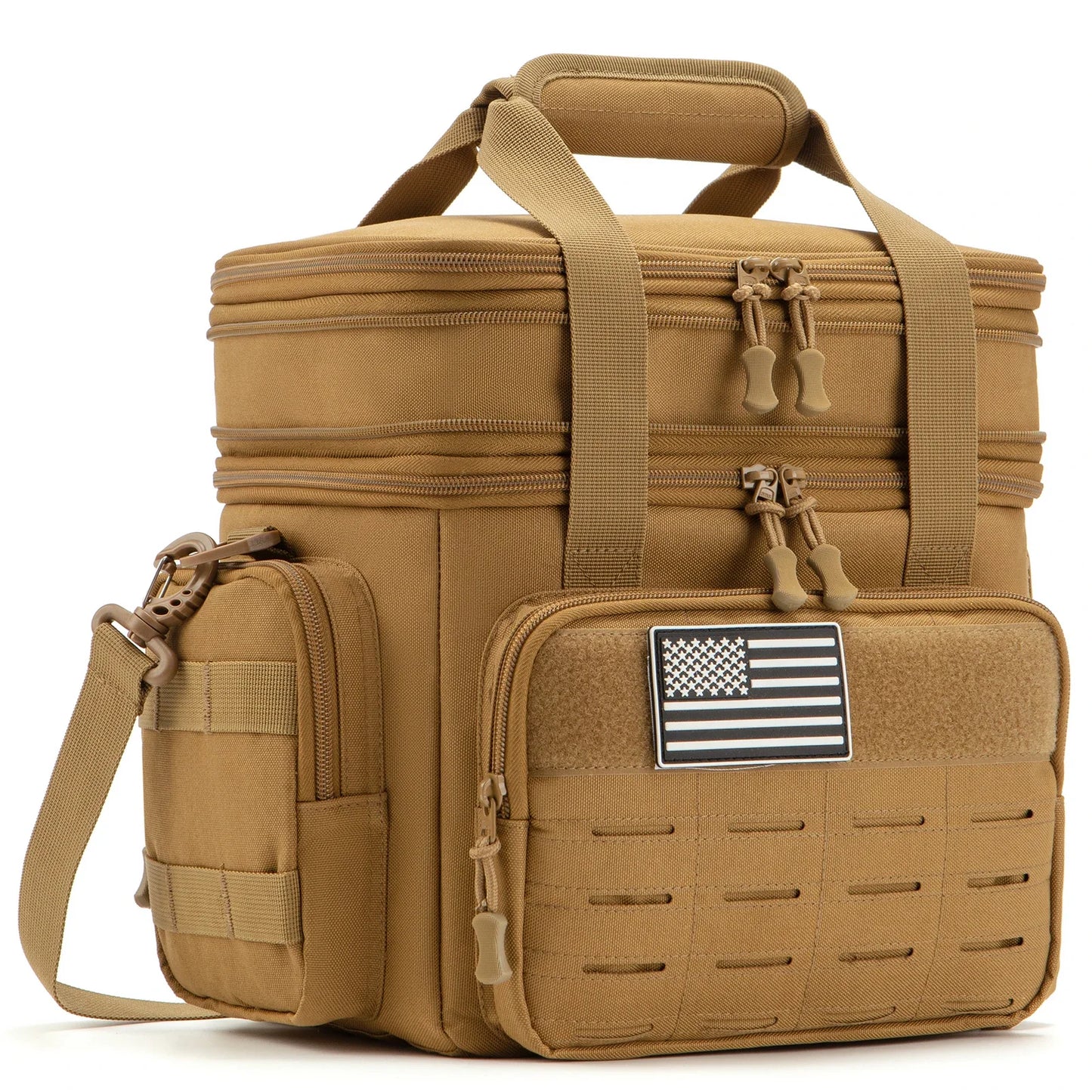 Boîte à déjeuner tactique 18L pour hommes, sac isotherme extensible et robuste, sac thermique étanche, travail Camping pique-nique en plein air