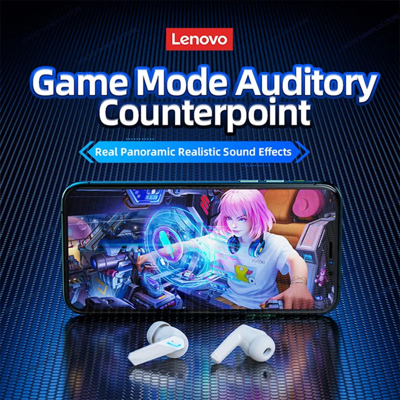 Écouteurs Bluetooth 5.3 sans fil — faible latence, double mode musique/jeu, sport, micro intégré (v2)
