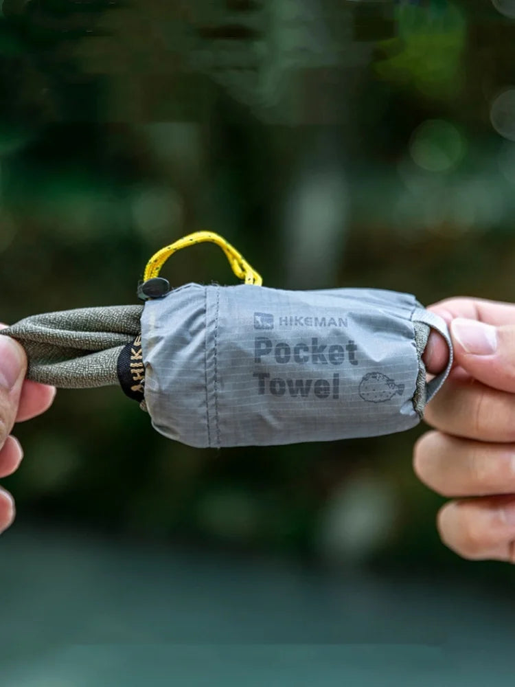 HIKEMAN – serviette d'extérieur à séchage rapide, Portable, pour Camping, randonnée, sport, salle de sport