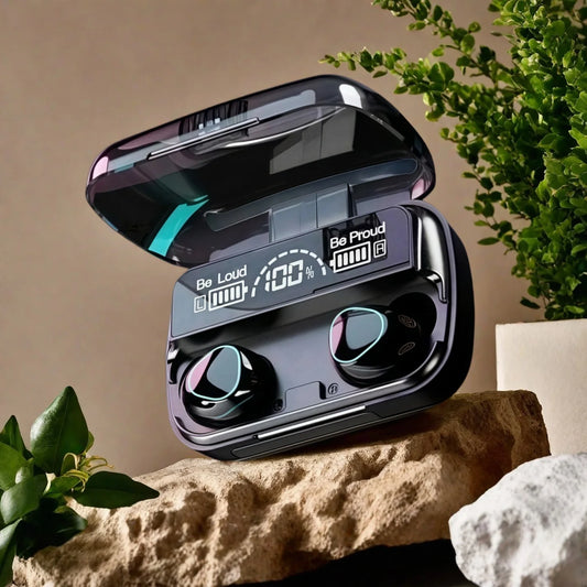 Écouteurs Bluetooth sans fil sport — réduction de bruit active, stéréo, microphone (v2)