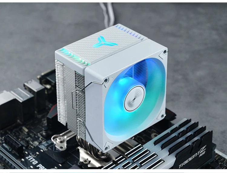 JONSBO CR1400 EVO refroidisseur de processeur 4 HeatPipes ARGB PWM processeur radiateur d'air ventilateur silencieux pour LGA1700 1200 1151 1150 AM4 AM5