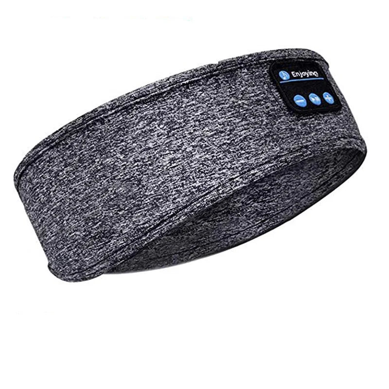 Casque Bluetooth sans fil, bandeau musical, bandeau de sport, bandeau de course, bandeau de fitness, bandeau anti-transpiration, écouteurs, masque de sommeil doux, casque