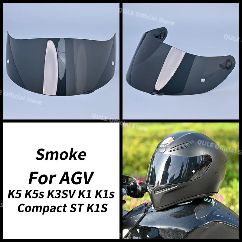 For AGV K5 K5S K5-S K3SV K1 K1S Compact ST Motorcycle Helmet Visor Lens Shield Goggles Full Face Pin Accessories Para Moto Helmet