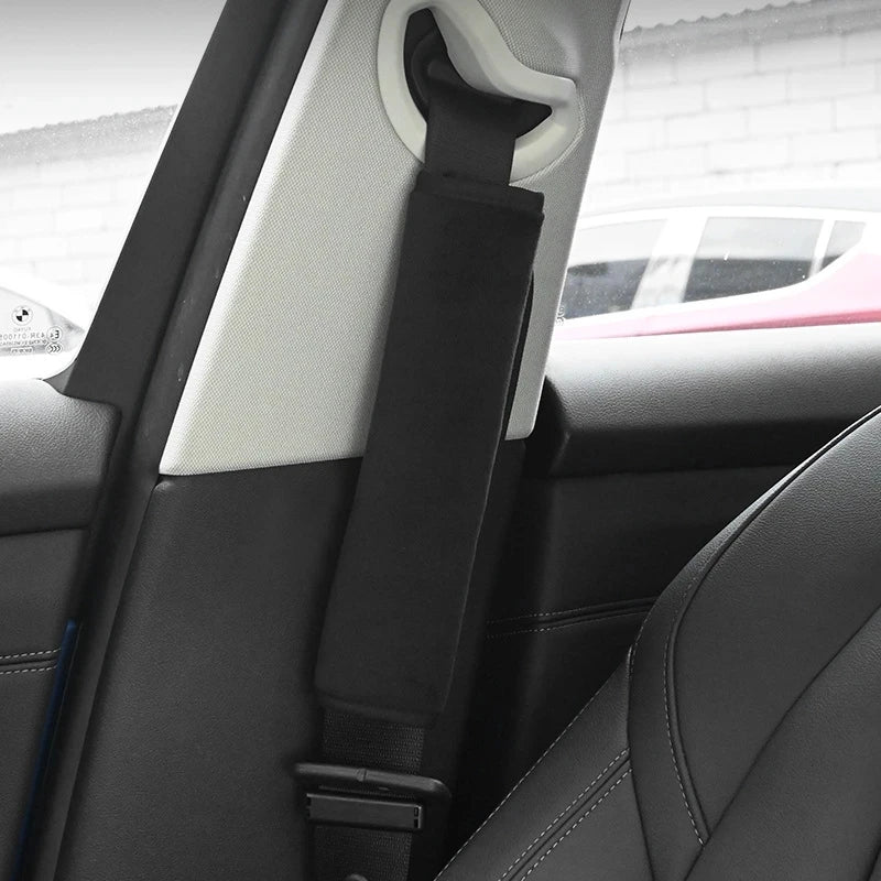 2pcs Seat Belt Covers Car Accessories Car Safety Belt Shoulder Pad for Adu