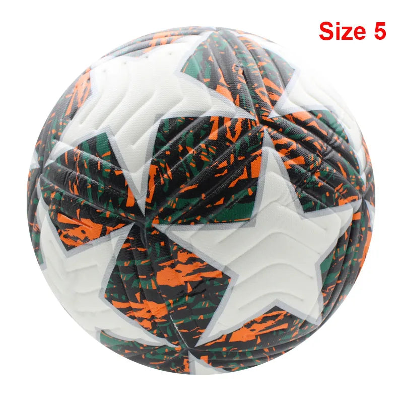 Ballon de Football Taille Officielle 4/5 PU — Sans Couture Match Extérieur