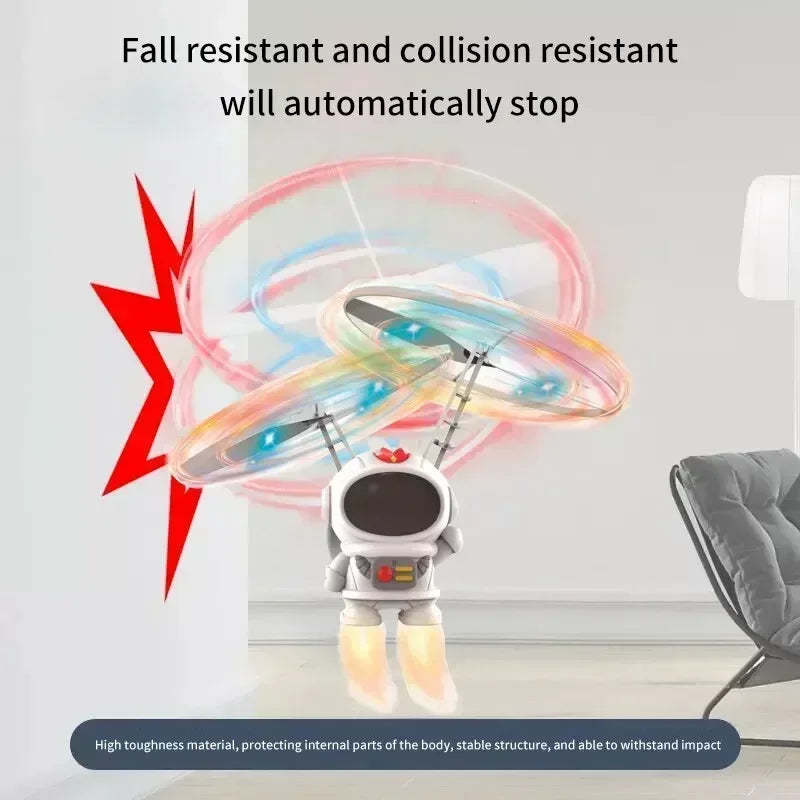 Drone robot volant soulier coule avec lumières pour enfants, avion, drones solitaires à la main, jouets d'extérieur, cadeau