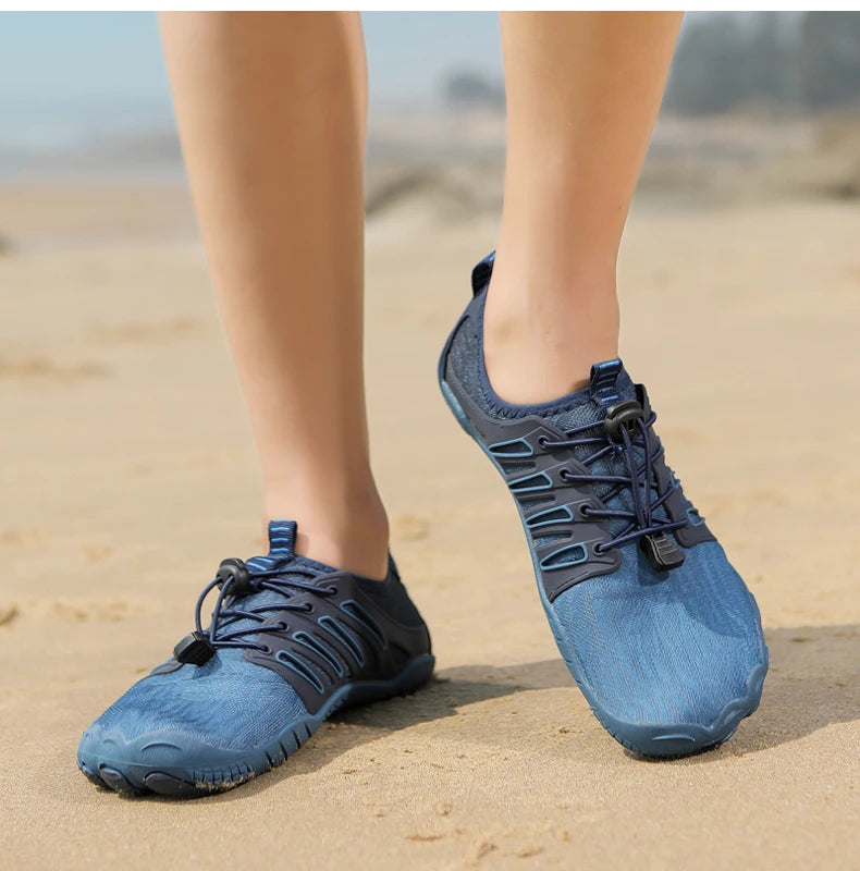 Chaussures d'eau de plage pour hommes et femmes, nu-pieds, natation dans la mer, sports aquatiques
