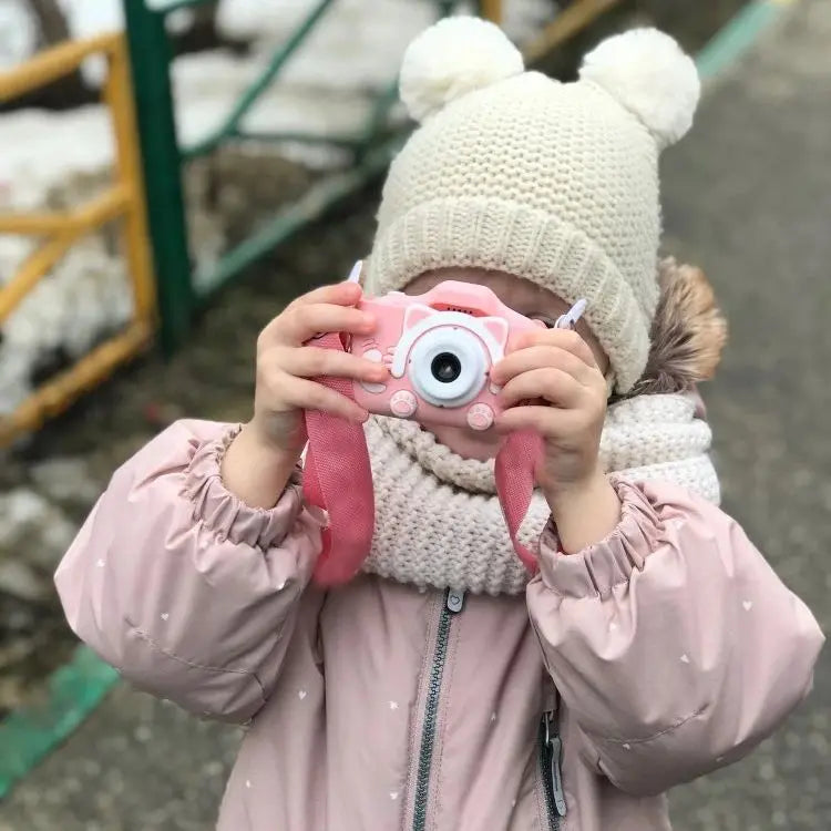 Cámara de vídeo digital para niños, súper bonita, HD 1080P, 2.0 pulgadas, con fundas de silicona, juguetes para Navidad
