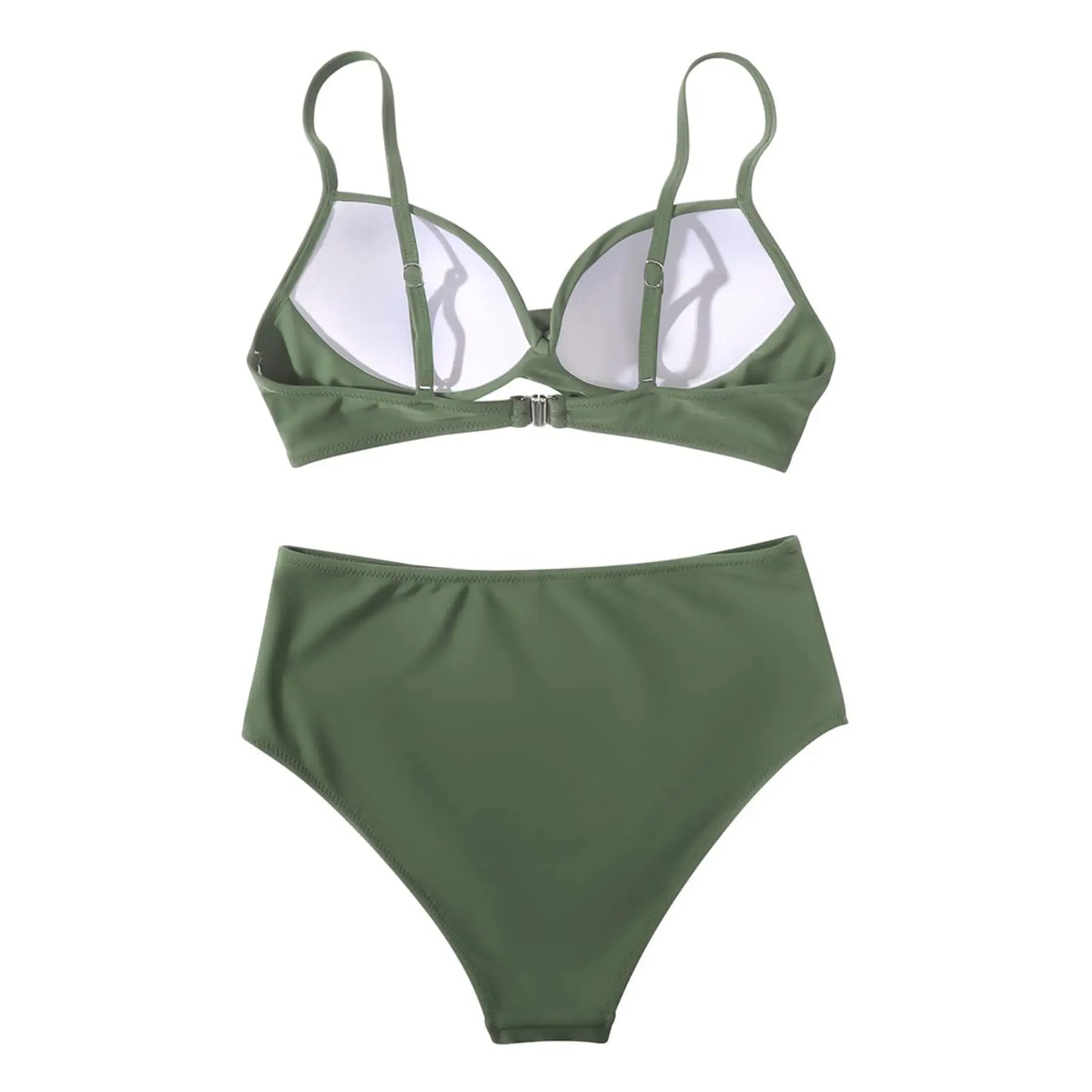 Maillots de bain vintage taille haute 2026 pour femmes, push-up, imprimés, tenues de plage estivales