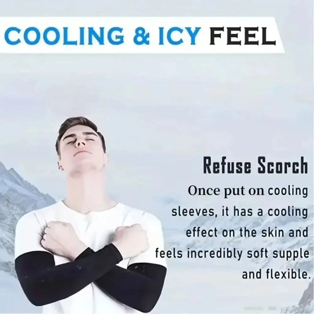 3 Pairs UV Sun Protection Arm Sleeves – Breathable Protection, Suitable for Driving, Sports, Hiking, and Outdoor Summer Activities