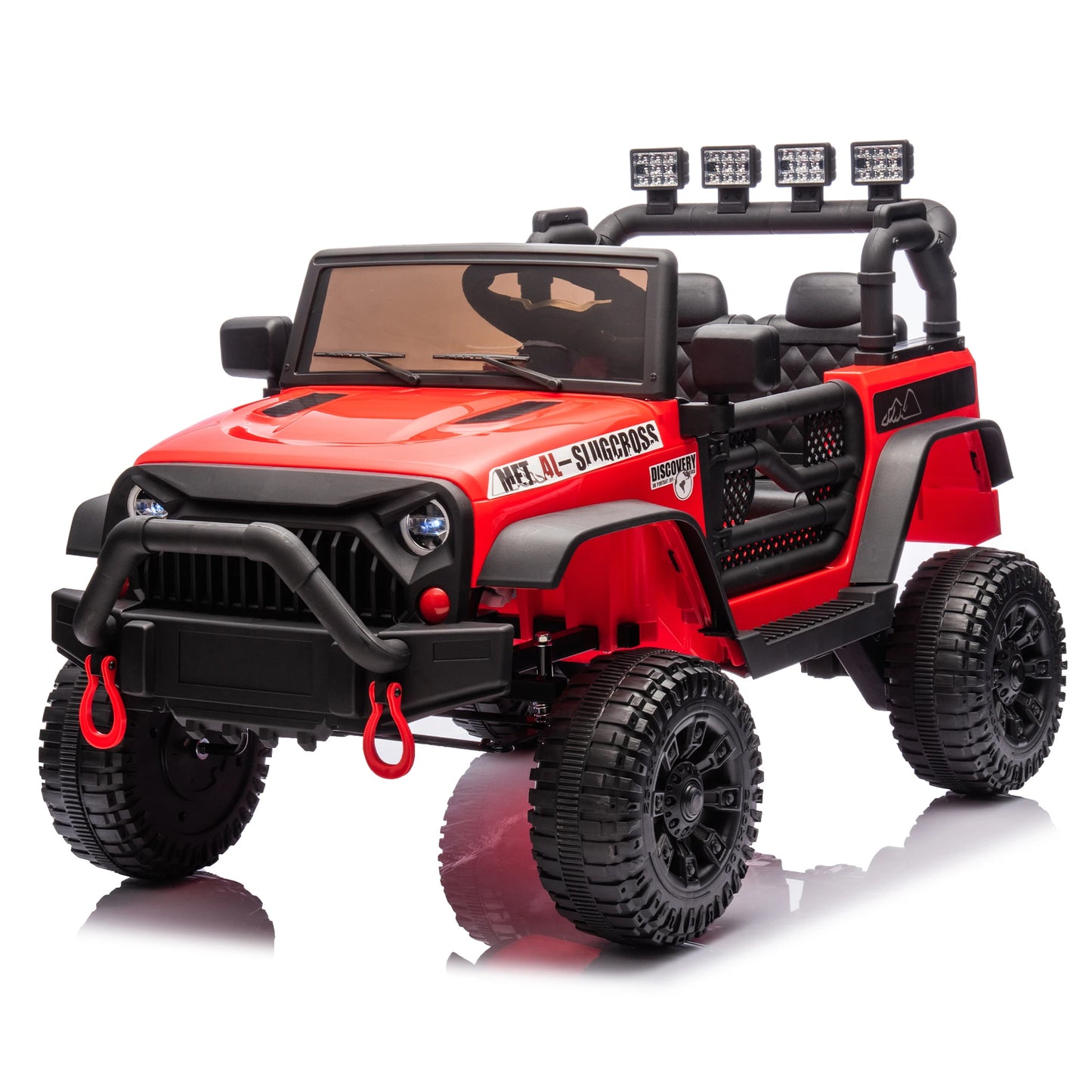 24V 400W Kids Ride-On Car, Parental Remote Control, 4-Wheel Suspension, Large Screen, Portable Handle, Seat Belt, for Ages 3 and Up