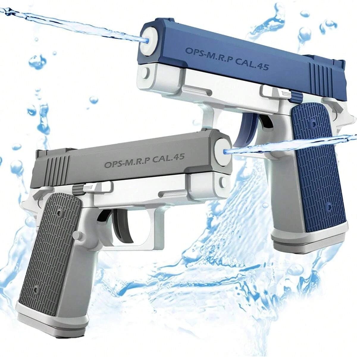 Pistolas de agua M1911, pistolas de juguete, pistolas de chorro, juegos de disparos para piscina de verano y playa, juguetes de exterior, pistola de agua para niños y adultos