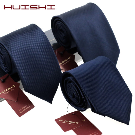 Cravate pour homme 8cm/6cm — jacquard, imperméable, 8 styles, fête de mariage, usage quotidien