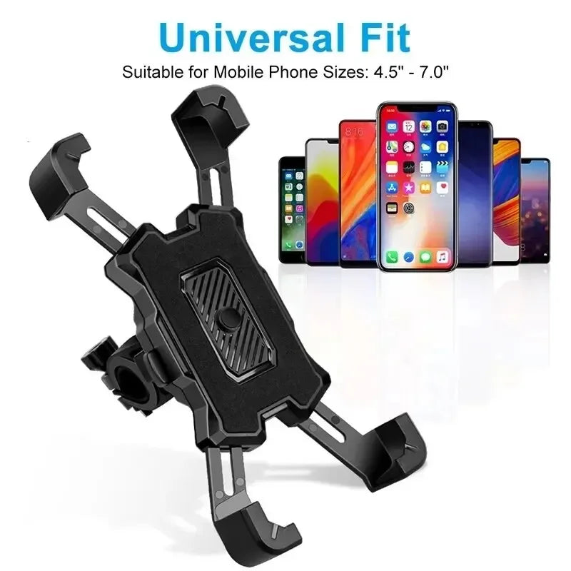 Soporte de teléfono para bicicleta eléctrica giratorio de 360° para Smartphone, ciclismo, MTB, bicicleta, motocicleta, soporte GPS antideslizante