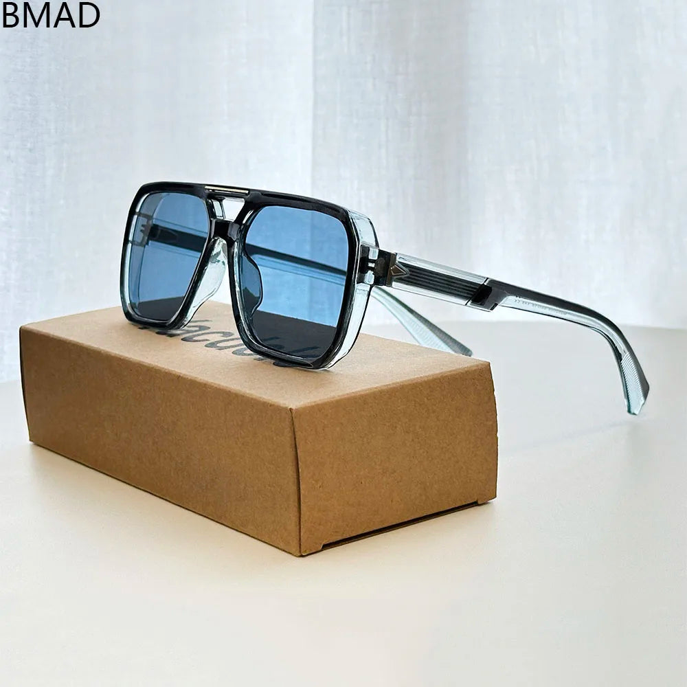 Lunettes de soleil de vacances pour hommes vintage — femmes, extérieur, tendance, crème solaire, livraison directe
