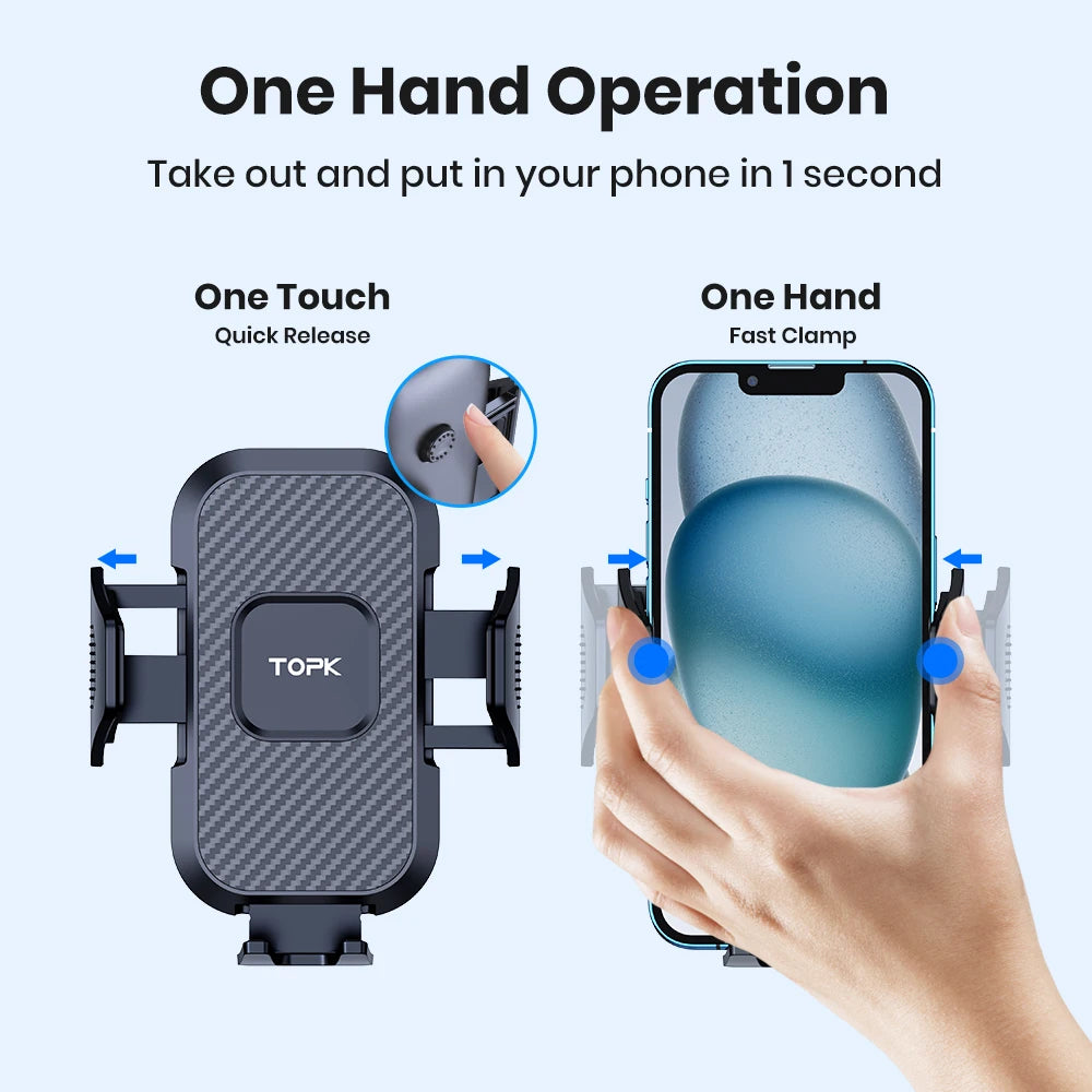 Support de téléphone de voiture universel magnétique compatible smartphones
