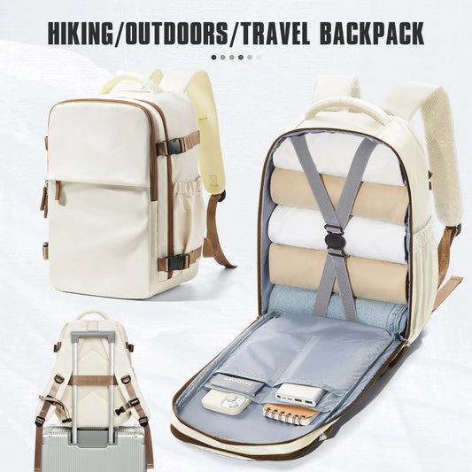 Mochila de viaje para avión de cabina 40x30x20, mochila de cabina para equipaje de mano Wizzair 40x30x20, bolsas de mano para portátil de 15.6 pulgadas para hombres y mujeres