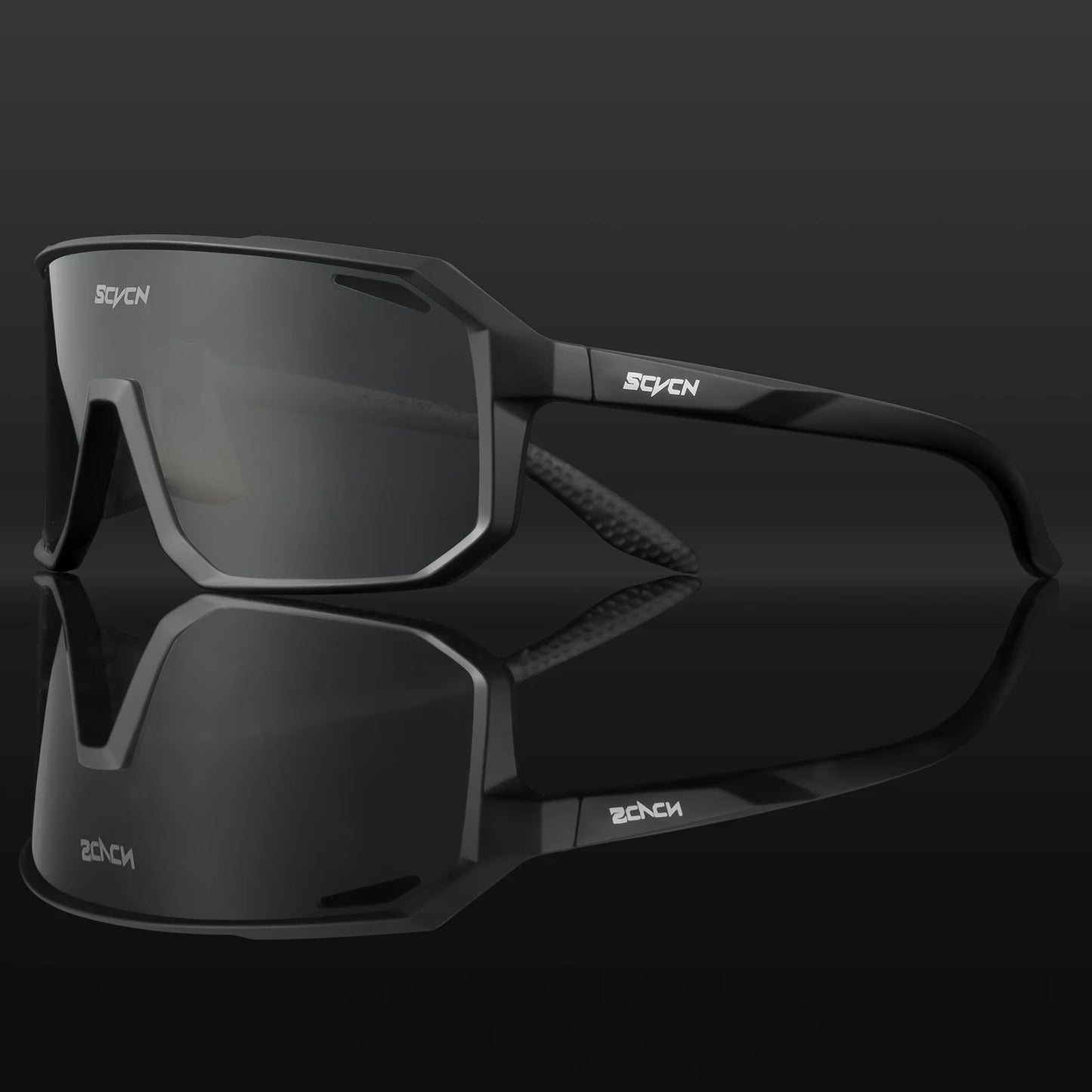 SCVCN Men's Cycling Sunglasses Women's Mountain Bike Road Bike Driving Glasses Outdoor Sports Racing Eyewear UV400 Hiking Glasses