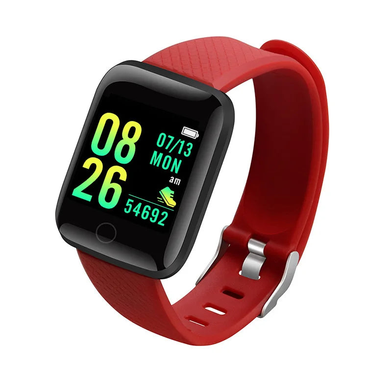 Smartwatch hombres mujeres relojes reloj inteligente mensaje Fitness monitor pulsera regalo de cumpleaños reloj electrónico para Android IOS