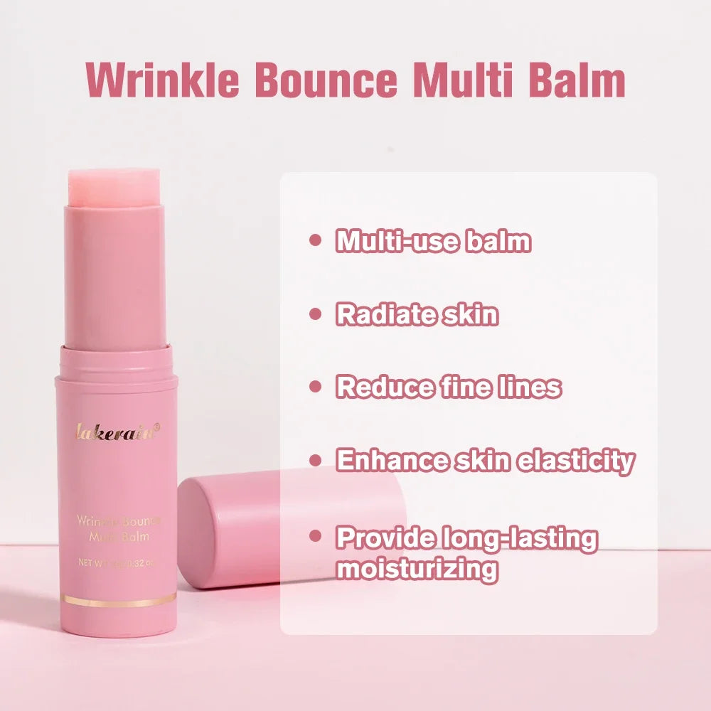 Wrinkle Bounce Multi-Moisture Balm, Collagen Multi Balm Stick, Multi-Cream, Korean Dull Cosmetics