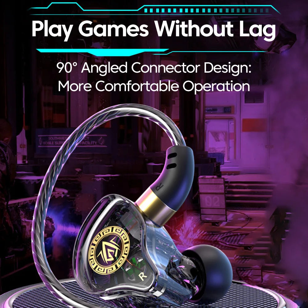 Casque gaming filaire avec micro — compatible téléphone, tablette, ordinateur portable