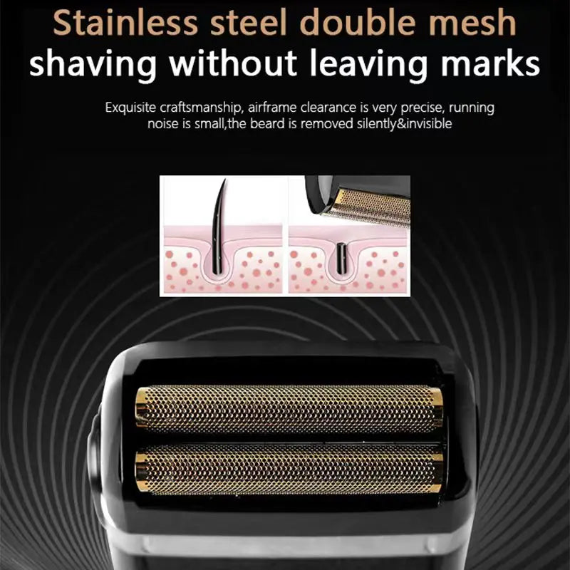 Kemei cortadora de pelo Km-809A Km-2299 Km-2024 cortadora de barba inalámbrica UBS Recargable potentes cortadoras de pelo eléctricas para hombres