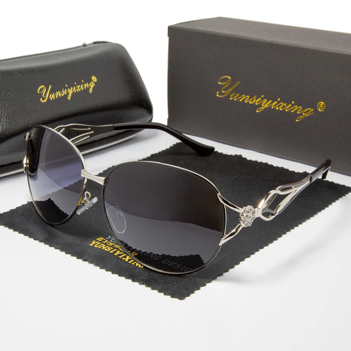 YSYX Butterfly Polarized Sunglasses for Women, Luxury UV400 Driving Sunglasses, Fashion Eyewear 2023