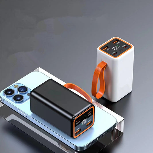 Boîtier de batterie externe 21700 à 4 emplacements, Charge rapide pour téléphone portable, soudage, boîtes de rangement de batterie à monter soi-même avec écran LCD