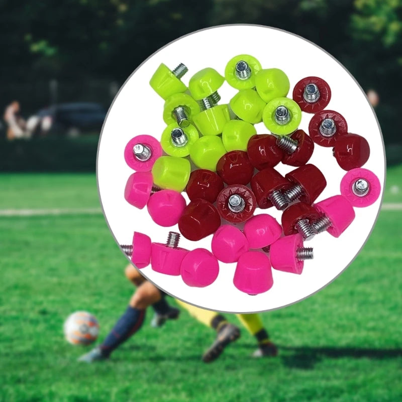 Crampons de Remplacement Football — Lot de 12 Goujons Plastique & Métal