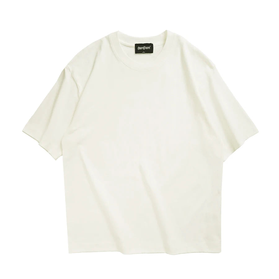 WAVLATII Oversized Summer T-Shirts for Women Men Brown Casual Female Korean Streetwear Unisex Basic Solid Young Cool Tops