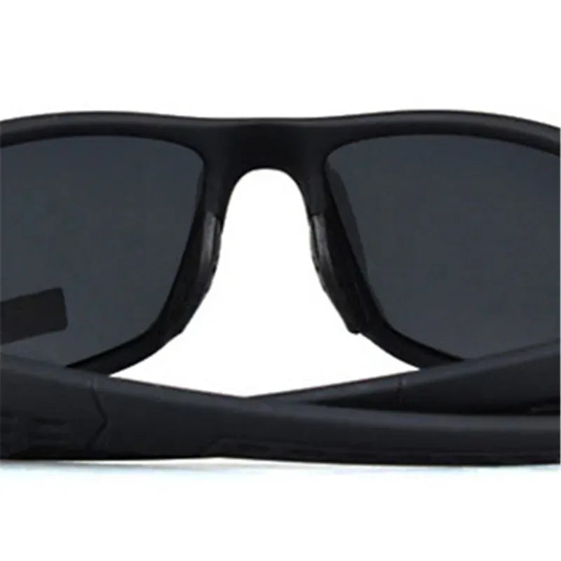 Lunettes de soleil polarisées à monture noire pour hommes et femmes, lunettes de conduite en argile, lunettes de soleil de pêche, UV400, nouveau