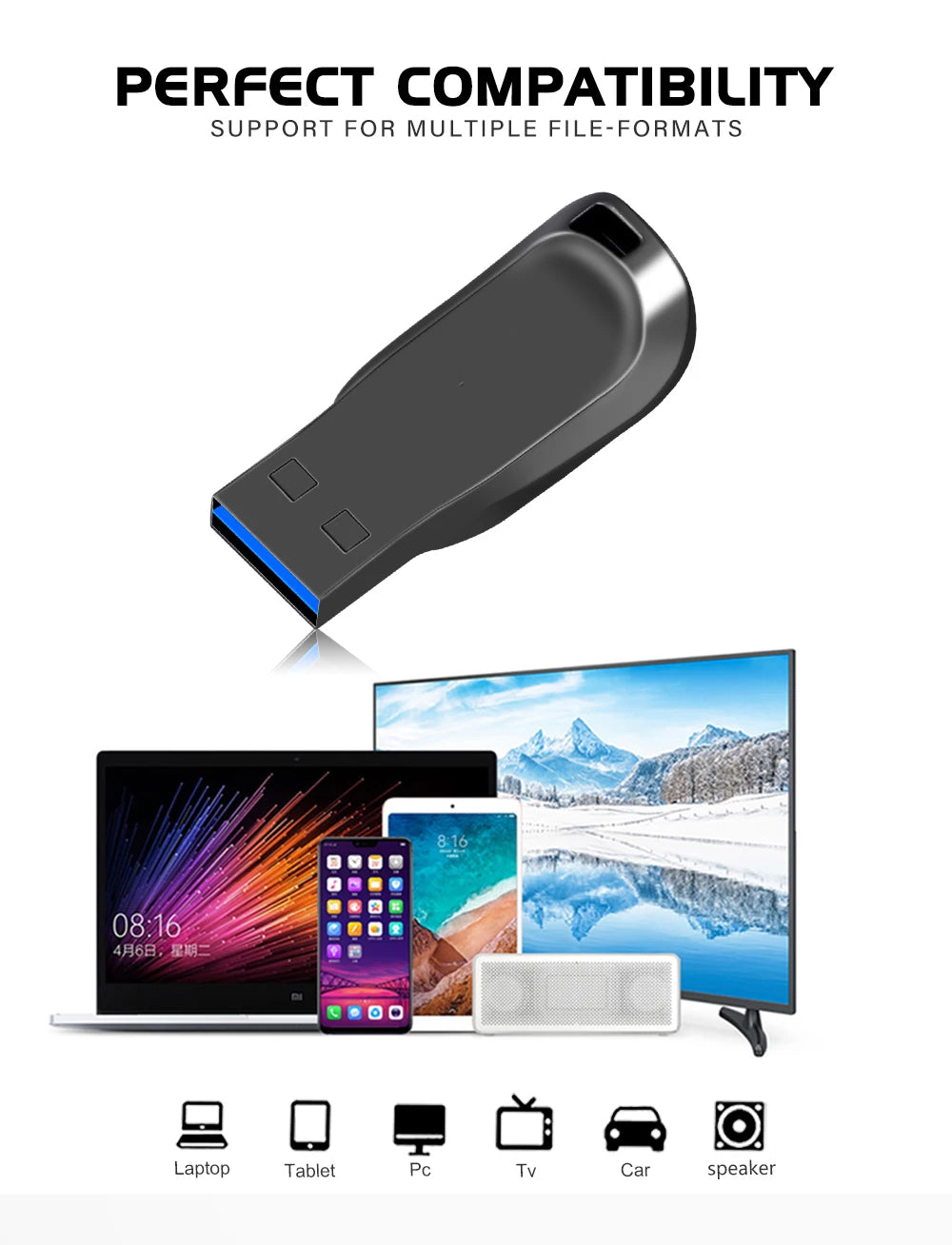 Clé USB 128GB 64GB 32GB 16GB 3.0 PenDrive haute vitesse 128GB 64GB clé USB 32GB 16GB clé USB