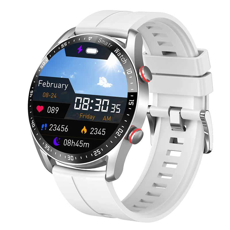 Smartwatch for Men and Women, HD Screen, Bluetooth Call, GPS, Heart Rate Monitor, IP68 Waterproof, New, 2024