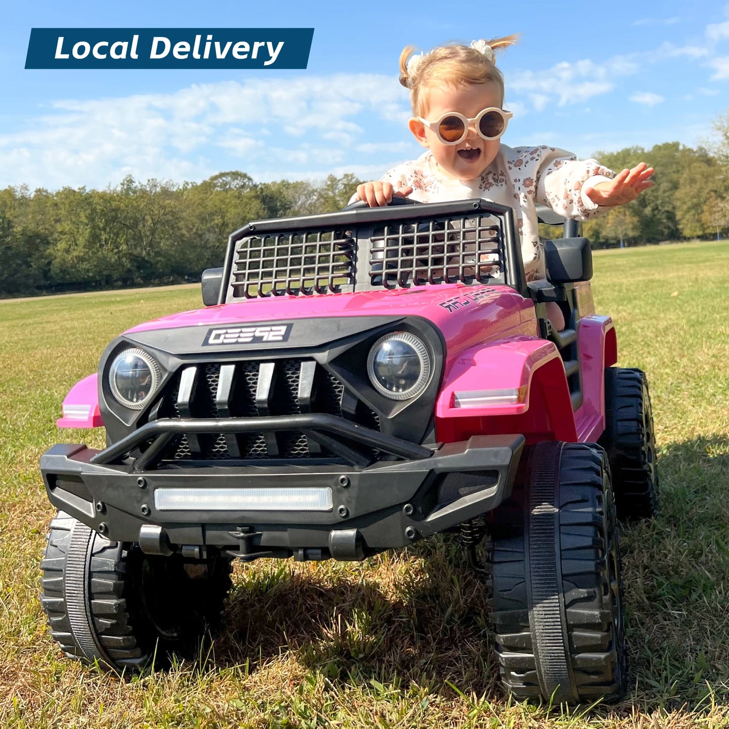 Voiture Électrique 12V Enfants — 3 Vitesses Réglables Bluetooth Télécommande Parent