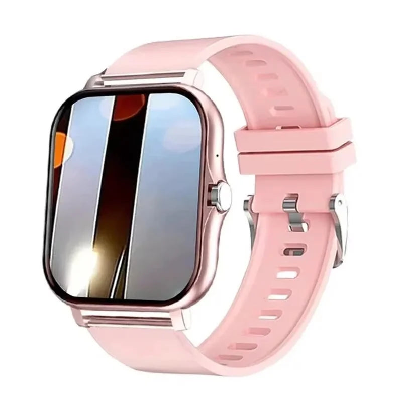 LAXASFIT 2026 Nuevo reloj inteligente con llamada Bluetooth, pantalla táctil completa, monitor de frecuencia cardíaca, reloj inteligente deportivo para hombre y mujer, regalo