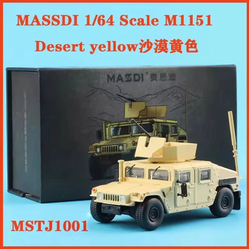Modèle militaire 1/64 en alliage — camion de remorquage, véhicule tout-terrain, collection, cadeau de vacances